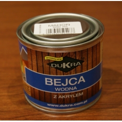 DUKRA  Bejca wodna 200 ml MAHOŃ / bejca do drewna